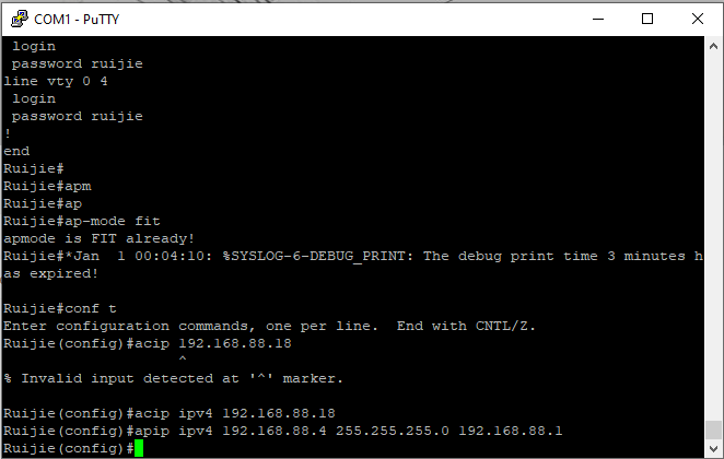 How to change the vlan of AP interface - Wireless - Ruijie Community